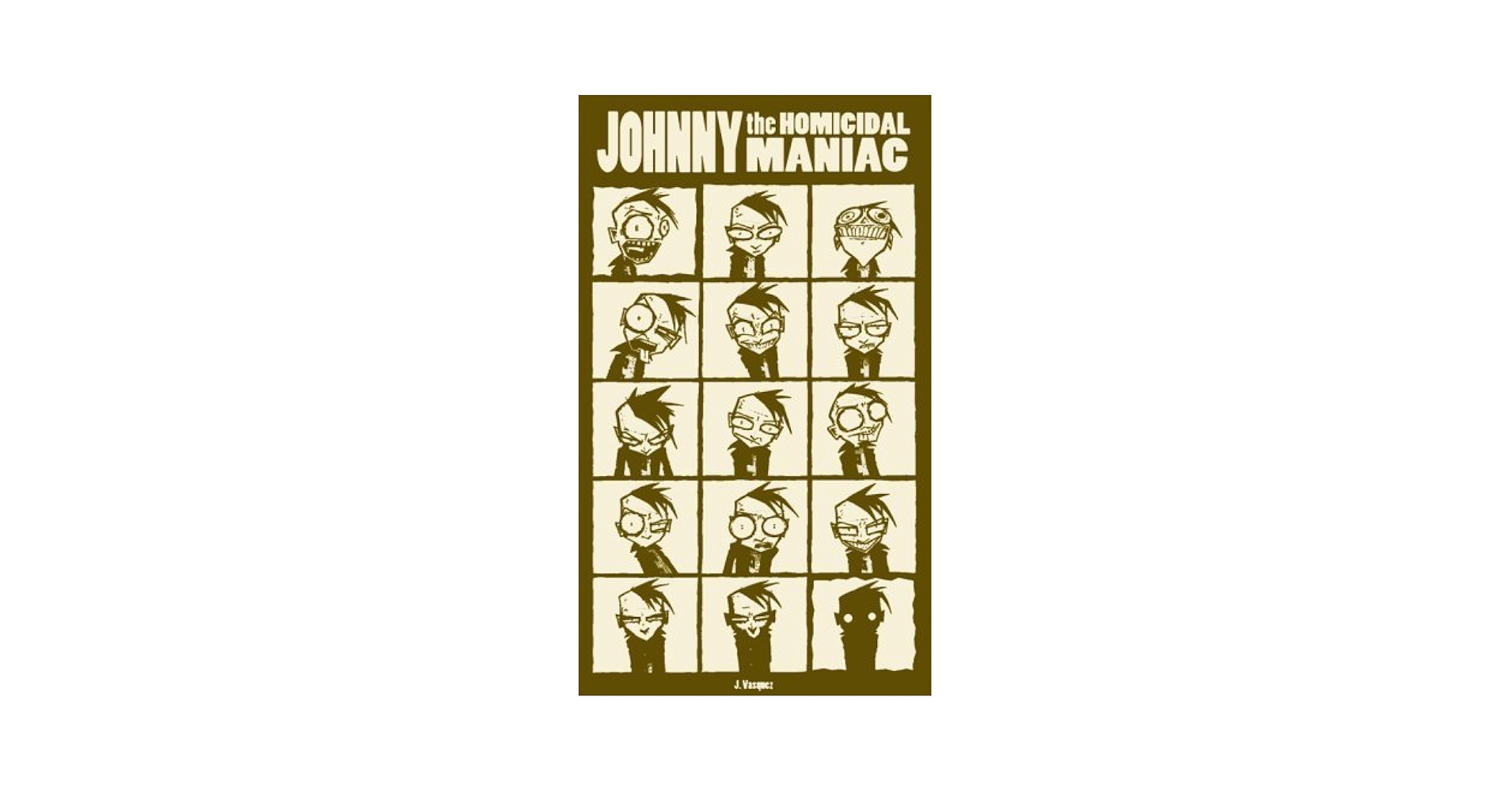 Amazon.com: SLG Publishing Johnny The Homicidal Maniac 海報